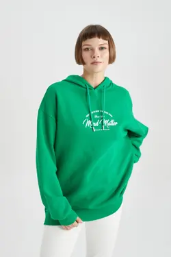 سویشرت با کلاه ضخیم سایز بزرگ - یاری شاپ