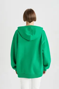 سویشرت با کلاه ضخیم سایز بزرگ - یاری شاپ