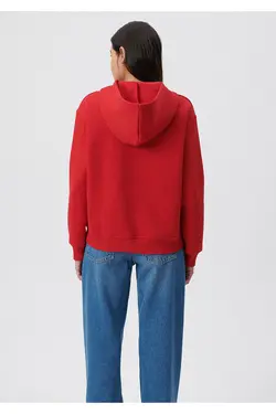 سویشرت پایه قرمز کلاهدار 167299-82054 - یاری شاپ