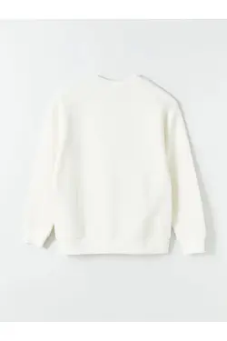 سویشرت زنانه آستین بلند یقه دوزی LCW Casual - یاری شاپ