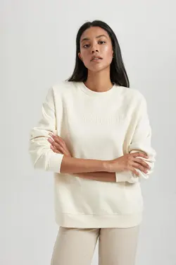 سویشرت ضخیم یقه خدمه Relax Fit - یاری شاپ