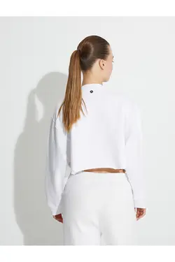 سویشرت کاپ آستین بلند پنبه ای سایز بزرگ - یاری شاپ