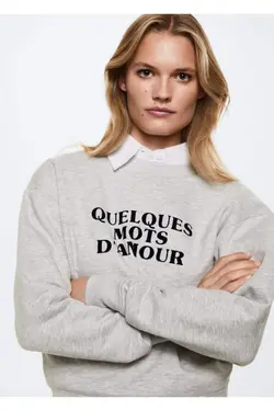 سویشرت کتونی نوشته شده - یاری شاپ