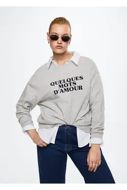 سویشرت کتونی نوشته شده - یاری شاپ