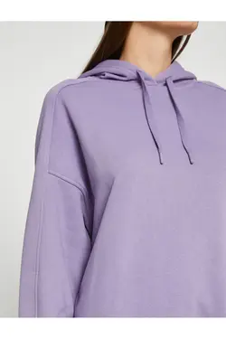 سویشرت معمولی سایز بزرگ با کاپشن کلاهدار داخل - یاری شاپ