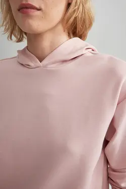 سویشرت ورزشی پارچه ای غواصی اسکوبای کلاهدار Fit Fit Standard Fit - یاری شاپ