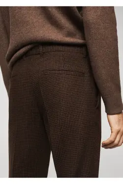 شلوار پشمی چک شده - یاری شاپ