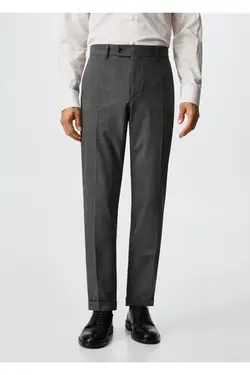 شلوار چک شده باریک - یاری شاپ