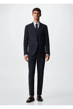 شلوار چک شده باریک - یاری شاپ