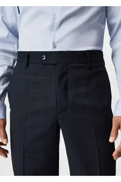 شلوار چک شده باریک - یاری شاپ