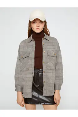 شلوار چهارخانه بزرگ با جیب - یاری شاپ