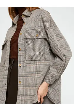 شلوار چهارخانه بزرگ با جیب - یاری شاپ