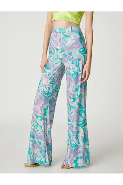 شلوار لباس شب پولک دار گشاد کمر الاستیک - یاری شاپ