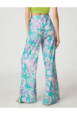 شلوار لباس شب پولک دار گشاد کمر الاستیک - یاری شاپ