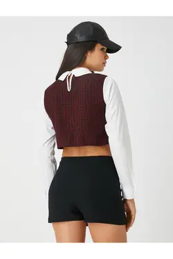 طرح پیراهن ژاکت - یاری شاپ