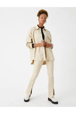 ظاهر چرمی پیراهن بزرگ - یاری شاپ