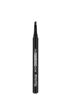 قلم ابرو پرکننده (قهوه ای تیره) – قلم ابرو میکرو فیلر – 004 دیپ قهوه ای – 8682536038546 - یاری شاپ
