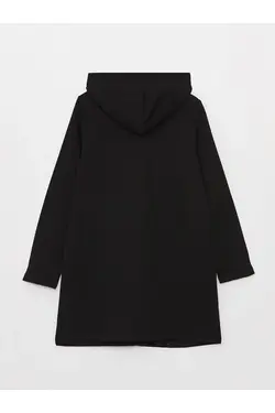 کاپشن اسپرت زنانه آستین بلند ساده کلاهدار - یاری شاپ