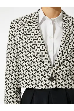 کاپشن بلیزر دو سینه - یاری شاپ