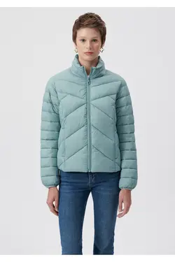 کاپشن پفی یقه ایستاده 110698-34521 - یاری شاپ