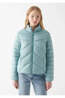 کاپشن پفی یقه ایستاده 110698-34521 - یاری شاپ