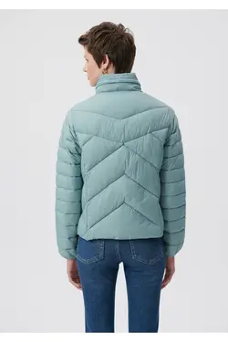 کاپشن پفی یقه ایستاده 110698-34521 - یاری شاپ