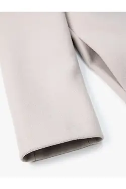 کت استرچ بلند قابل جابجایی یقه خز مصنوعی زیپ دار - یاری شاپ