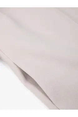 کت استرچ بلند قابل جابجایی یقه خز مصنوعی زیپ دار - یاری شاپ