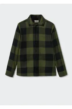 کت پیراهن نخی چک شده - یاری شاپ