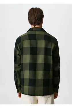 کت پیراهن نخی چک شده - یاری شاپ