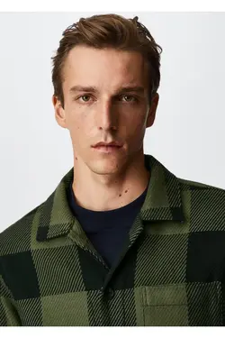 کت پیراهن نخی چک شده - یاری شاپ