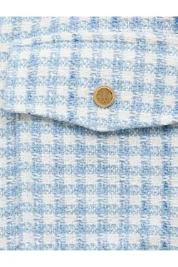 کت توید با جیب و دکمه - یاری شاپ