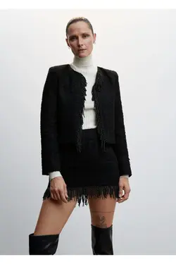 کت توید مهره دار - یاری شاپ