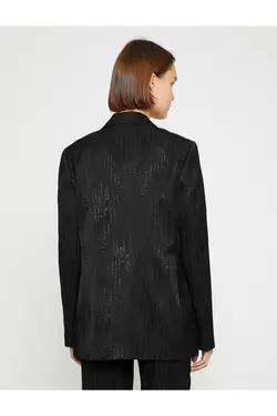 کت جیبی طرح دار با جزئیات - یاری شاپ