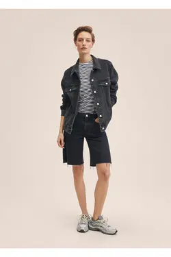 کت جین برش پهن - یاری شاپ