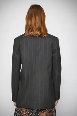 کت زنانه Melis Ağazat X – کت کت دو سینه بزرگ سایز 3wak50052ew - یاری شاپ