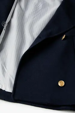 کت زنانه آبی سرمه ای - یاری شاپ