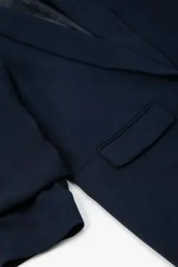 کت زنانه آبی سرمه ای - یاری شاپ