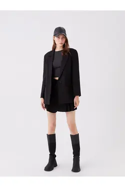 کت زنانه آستین بلند ساده - یاری شاپ