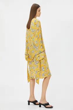 کت زنانه با طرح خردلی - یاری شاپ