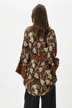 کت زنانه طرح قهوه ای - یاری شاپ