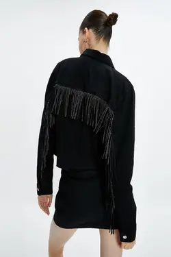 کت زنانه مشکی - یاری شاپ