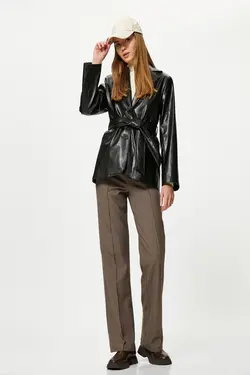 کت قهوه ای زنانه - یاری شاپ