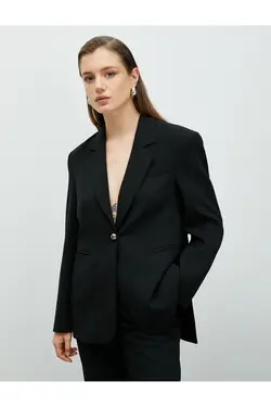 کت کت کلاسیک با جیب تک دکمه - یاری شاپ