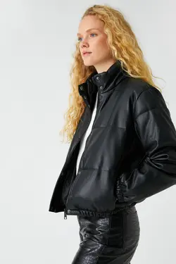 کت مشکی زنانه 3WAK20068EW - یاری شاپ