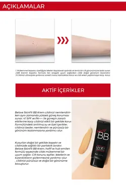 کرم ضد آفتاب اسکین فیت بی بی کرم 41spf Pa کرم ضد آفتاب کره ای Bb کرم Uva/uvb محافظ کانسیلر Bb Cream - یاری شاپ