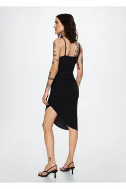 لباس با جزئیات فلونس - یاری شاپ