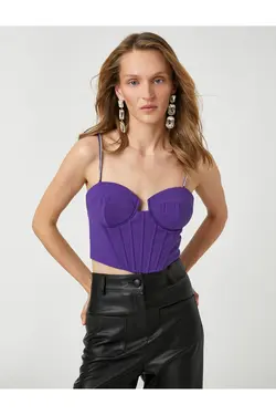 لباس شب کرست، نیم تنه، جام و بند سنگی - یاری شاپ