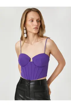 لباس شب کرست، نیم تنه، جام و بند سنگی - یاری شاپ