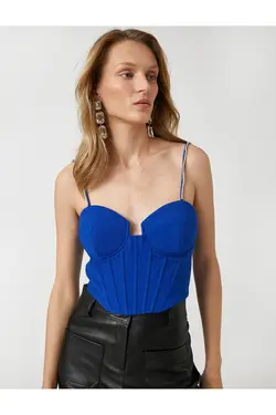 لباس شب کرست، نیم تنه، جام و بند سنگی - یاری شاپ